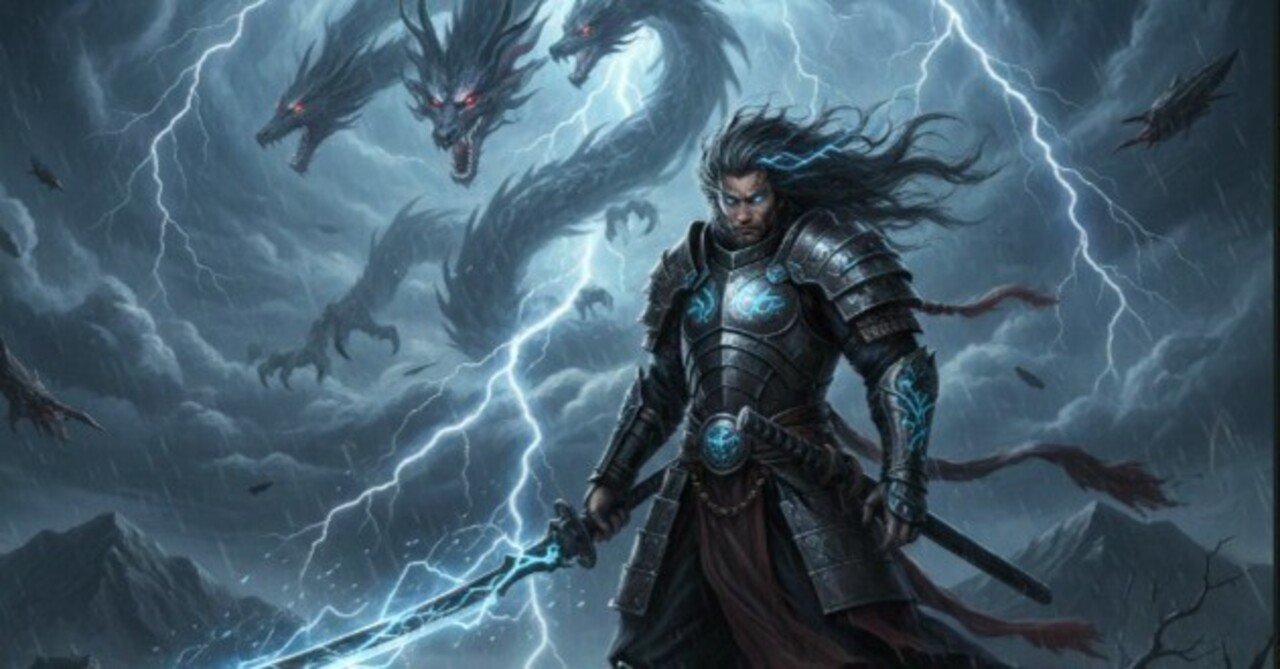 短篇小説・新スサノオ伝「ミコト1運命と目覚め」｜岡田山タヌ吉@AI