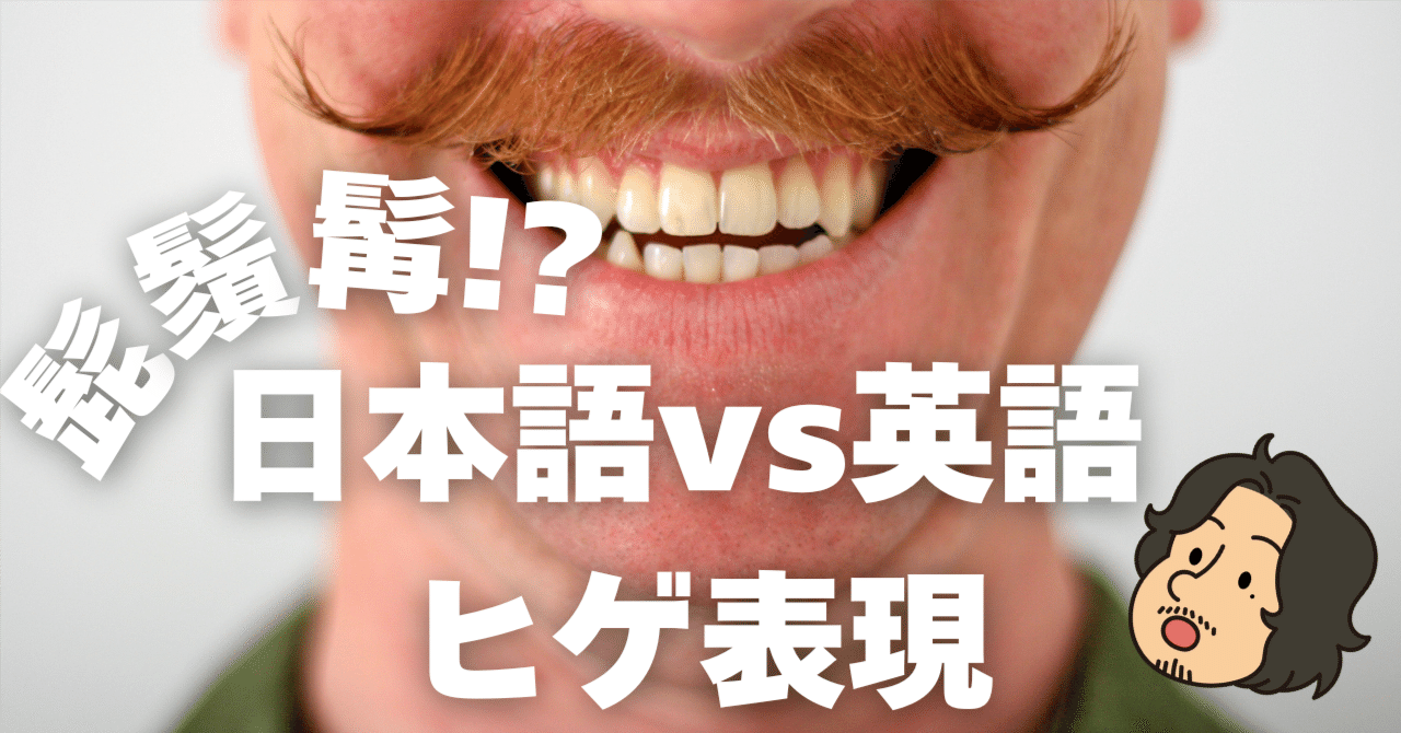 脱毛なんて勿体無い！日本語vs英語