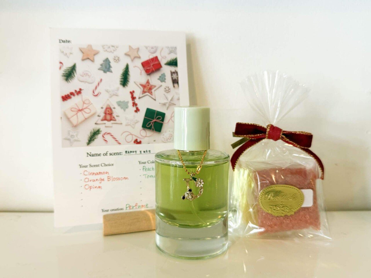 クリスマス限定🎄プレゼント付き香水作りプランがスタートしました