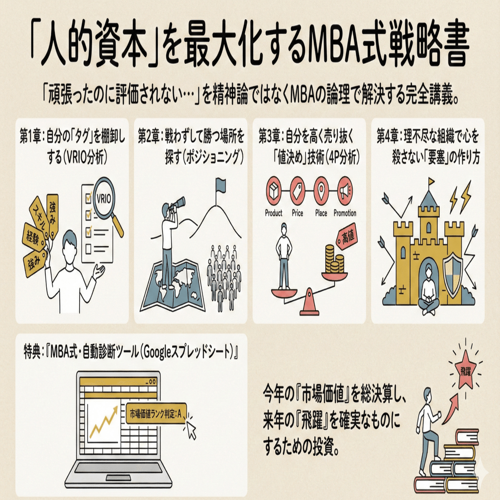 MBA式】年収1,500万への最短ルート。「人的資本」を最大化するキャリア