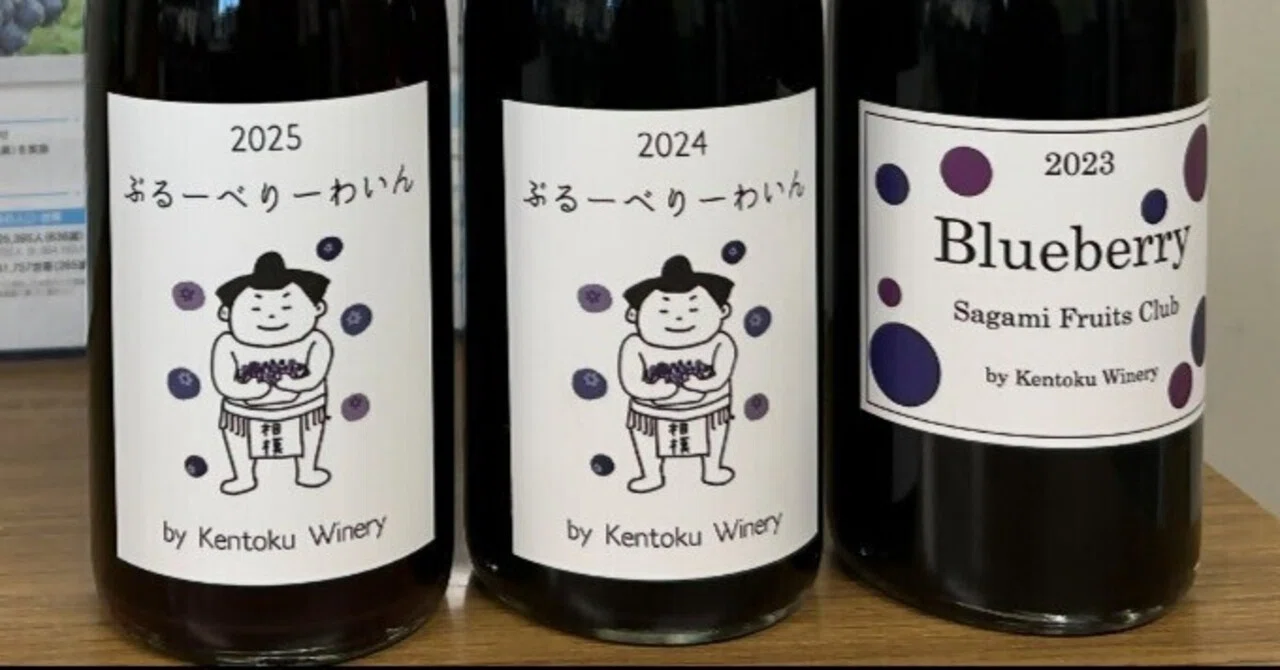 相模原産のブルーベリーを使ったワイン、3シーズン目｜さがみはら