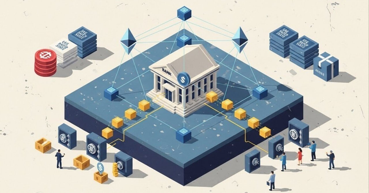 AIじゃなくてブロックチェーンが金融を壊し始めてる話｜ryosan💪