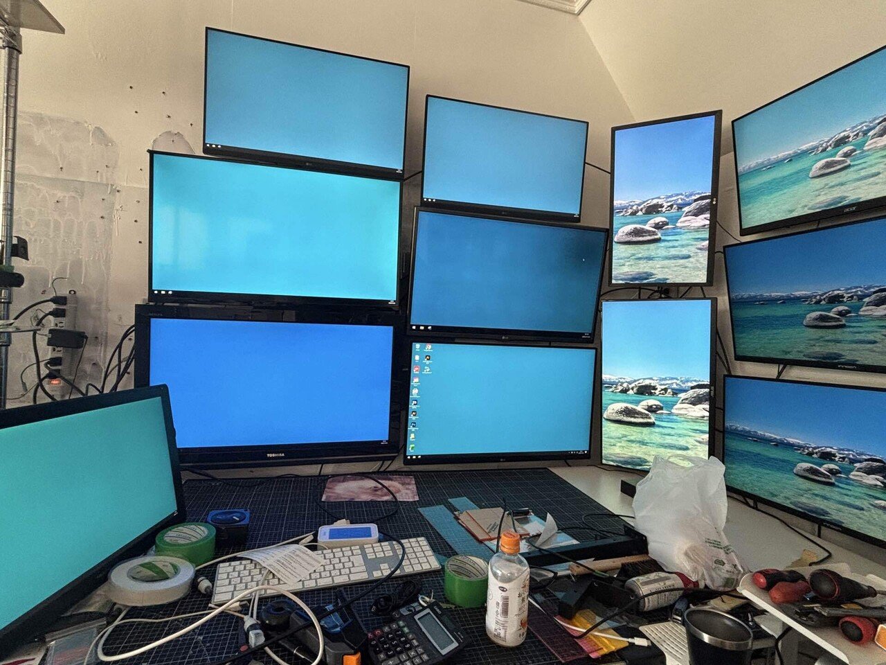 5枚以上のマルチモニター環境と競合のまとめ(2025.3) #目標に向かう