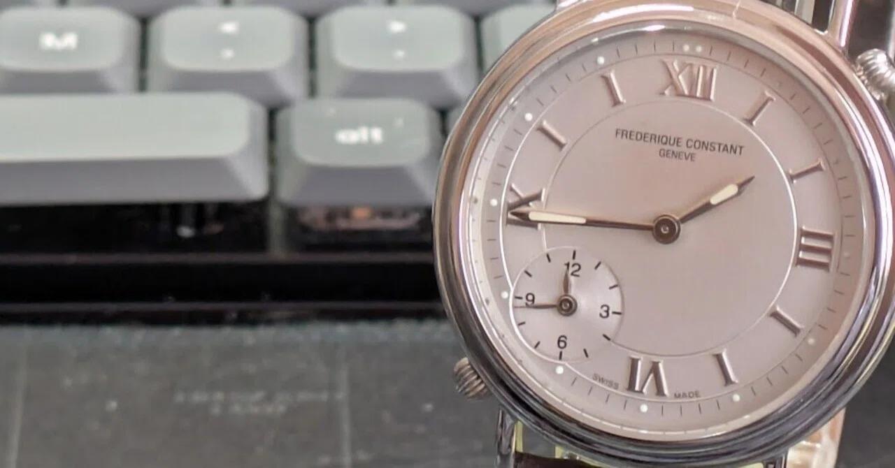No.010 | Frederique Constant | FC-205X35/6 | 新品購入したが文字盤 
