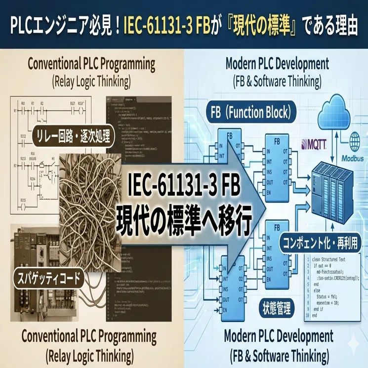 に 🚀 PLCエンジニアが「IEC-61131-3のFB」を絶対に使ったほうがいい理由