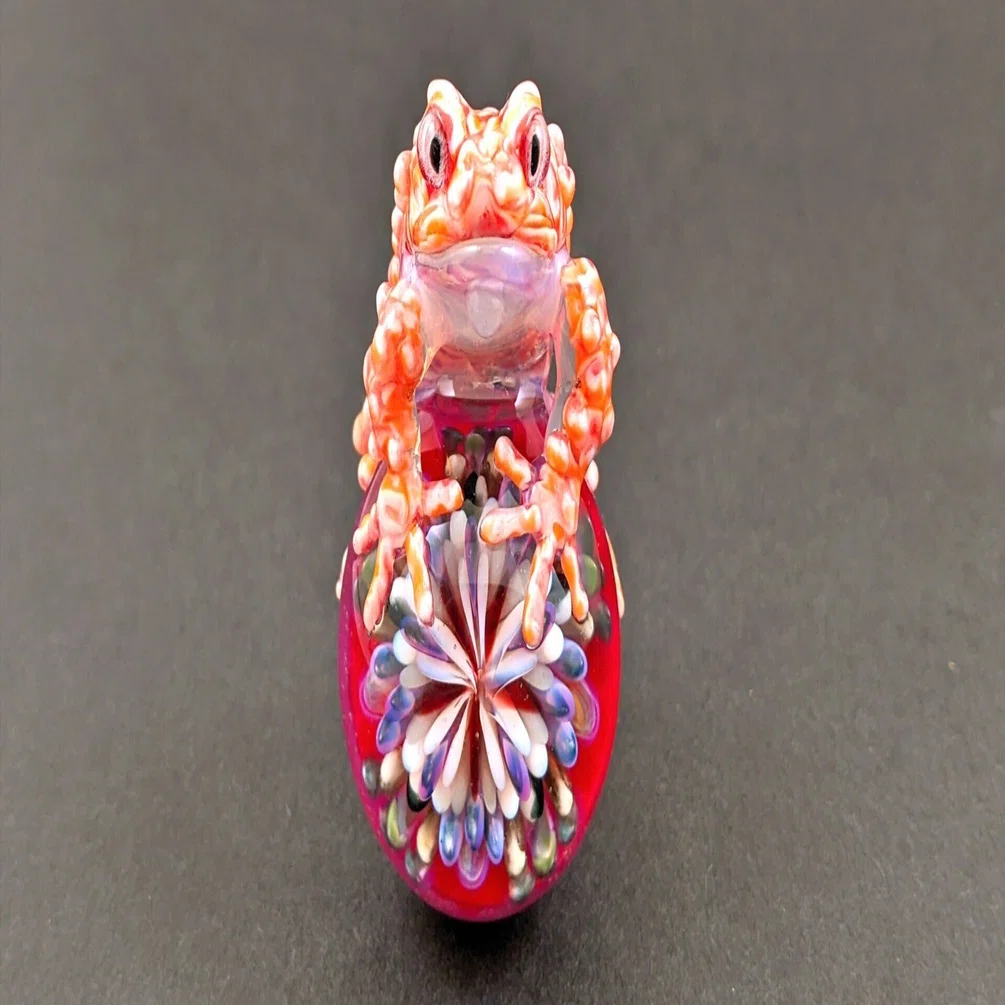 専用　kengtaro ケンタロー 花 2013年 カエル ガラス 作家 Kengtaro(ケンタロー)入荷です｜Glass Gallery BOHEMIAN