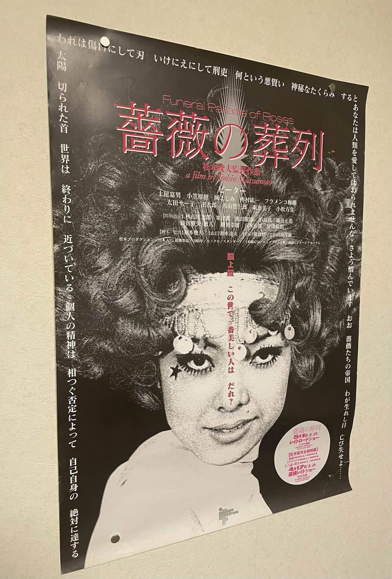 黒薔薇の館 日本版B2ポスター 【公式通販】