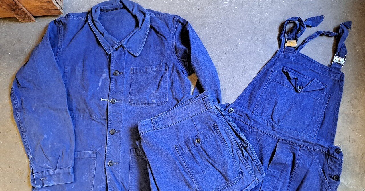 1940年代「ブランド不明」オーバーオール 本文全て無料 オマケ部分のみ有料＜私見＞フランス軍(官営工場)ワーク