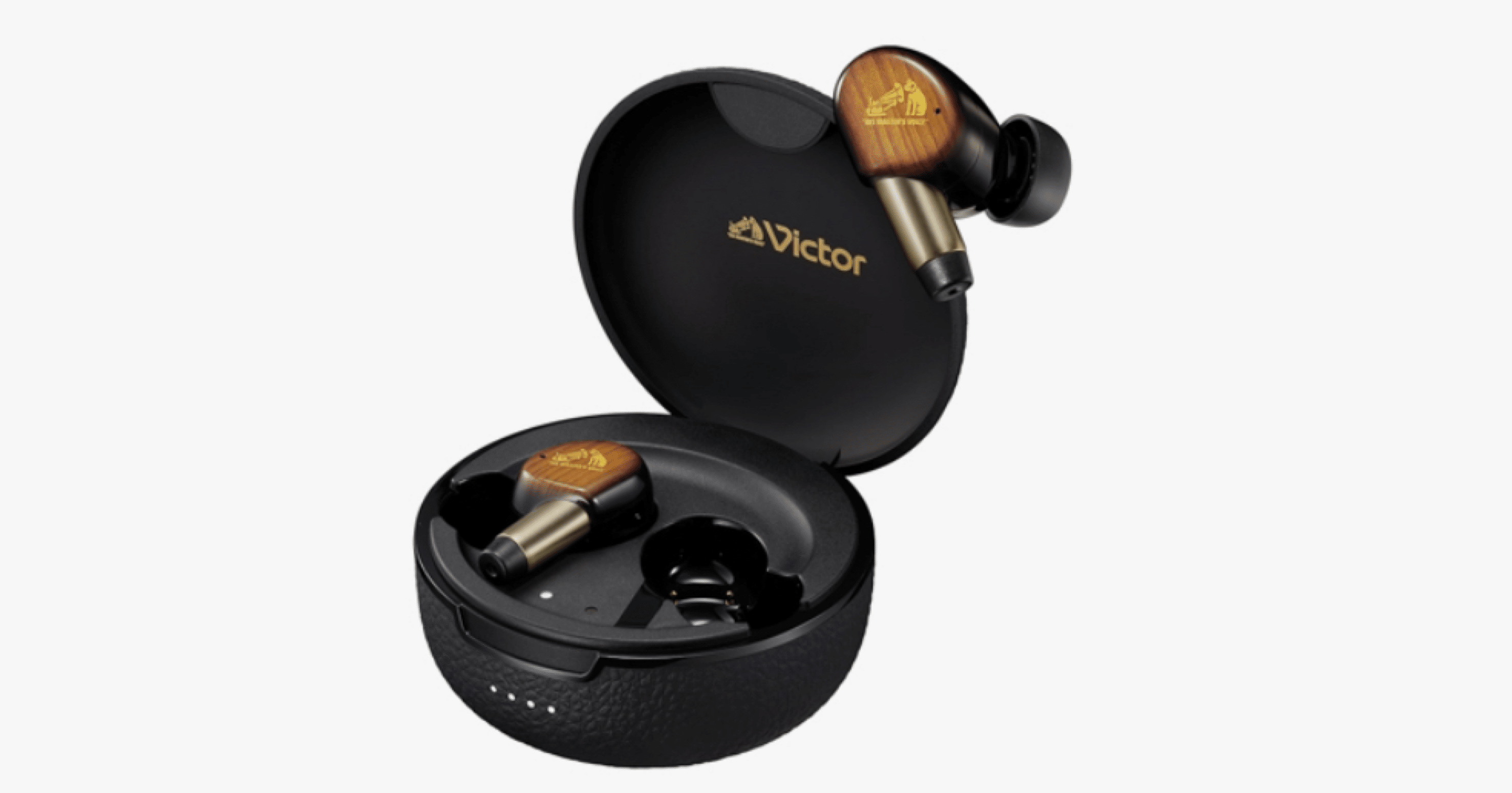 JVCケンウッド Victor WOOD master ワイヤレスイヤホン（サンバースト