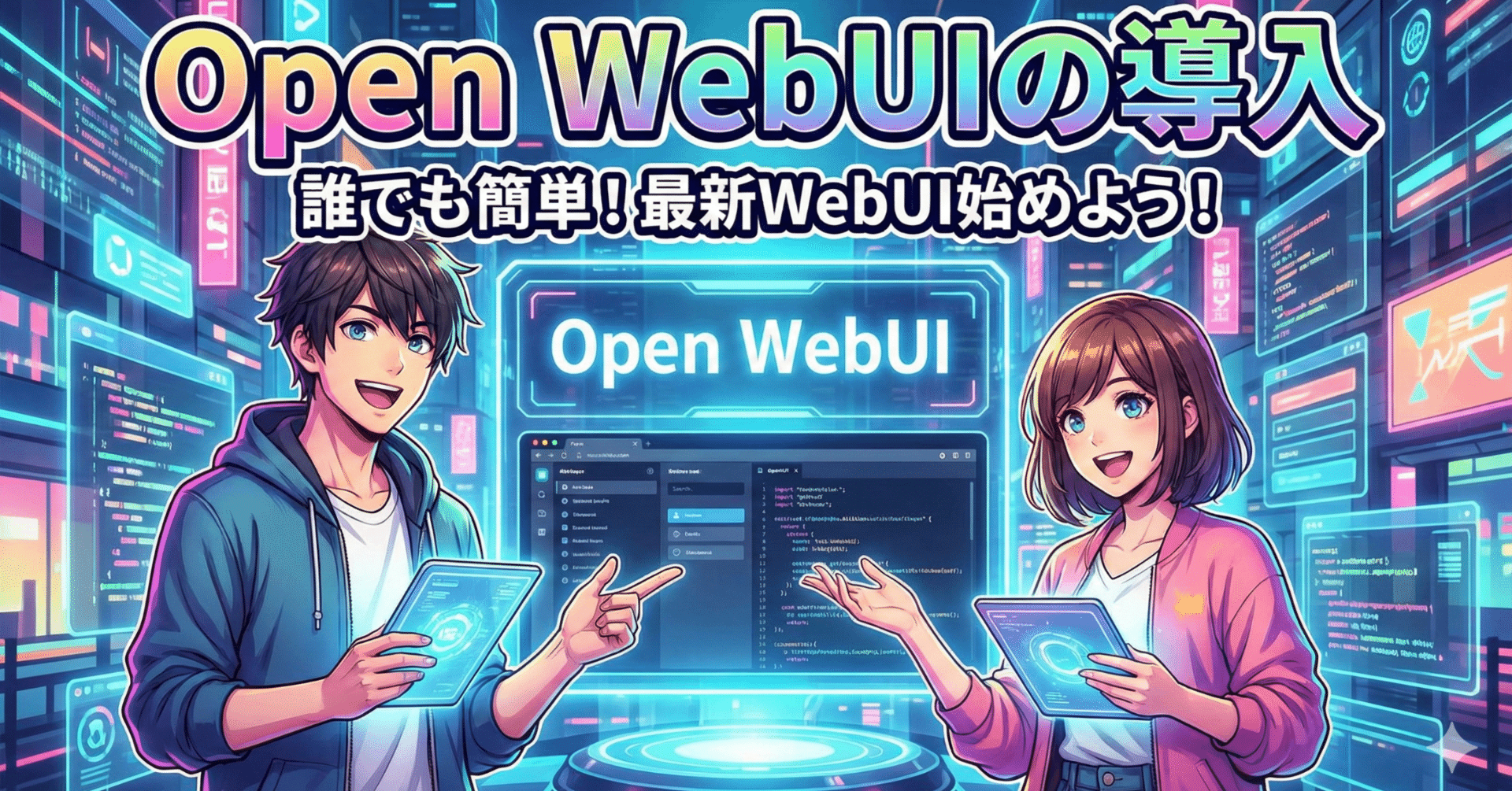 Open WebUI】黒い画面はもう卒業。ローカルAIをChatGPT風に使う方法｜Yoki