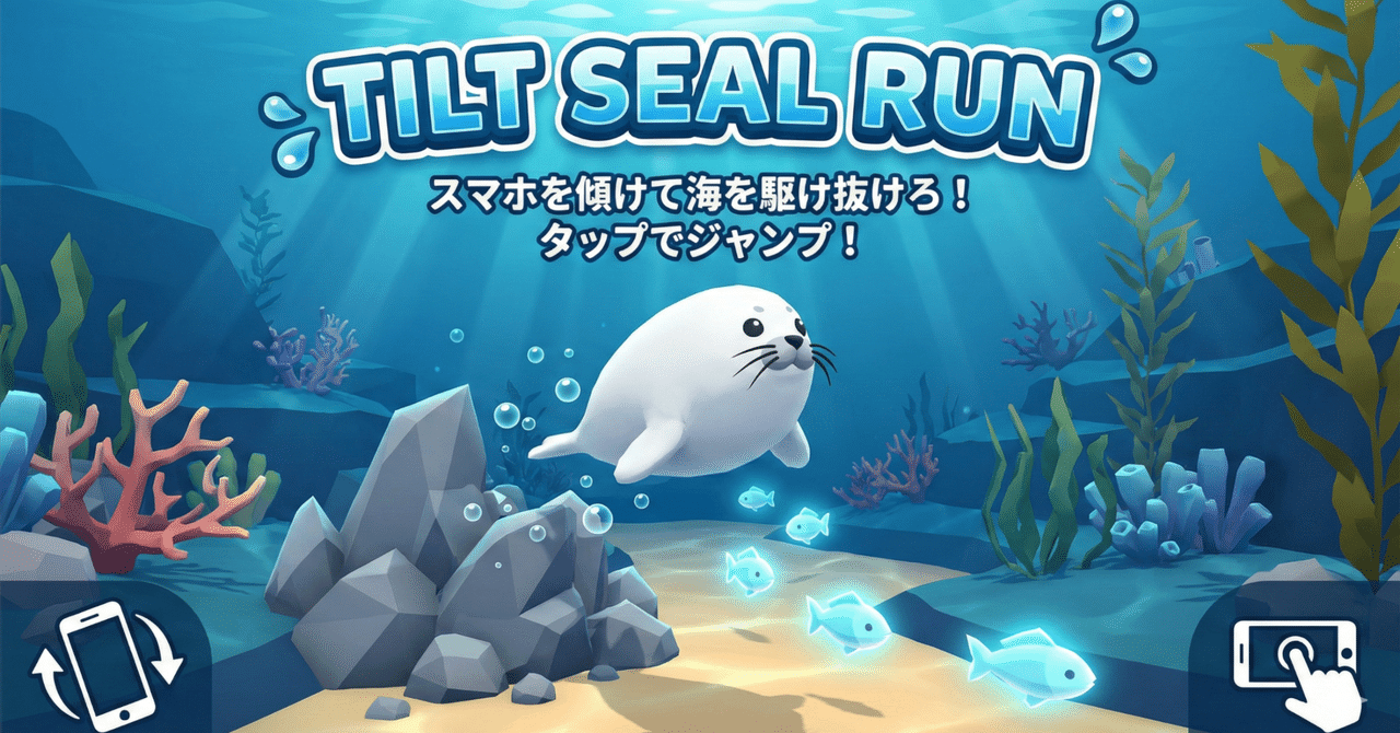 アザラシ♡苺オムレット Gemini】アザラシ3Dランゲーム｜あざらし屋さん