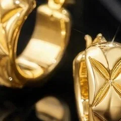 K18YG WG PG クラスプ オーバル 18k パーツ スナップ開口 コマ
