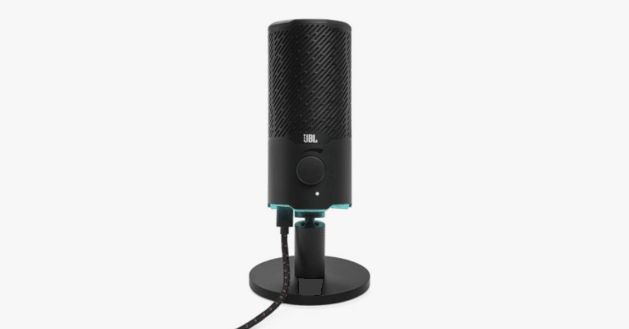 JBL QUANTUM STREAM USBコンデンサーマイク（ブラック）｜おうちで