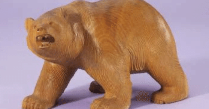 加藤 貞夫（KATO Sadao）】──木彫りの熊、木彫 査定 鑑定 買取 致し
