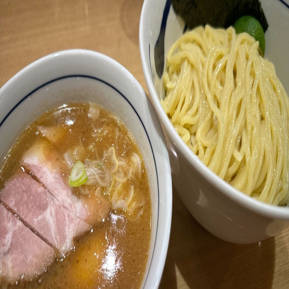 昼食（濃厚特製つけ麺 つじ田@人形町）2025年②｜Shinji Suzuki