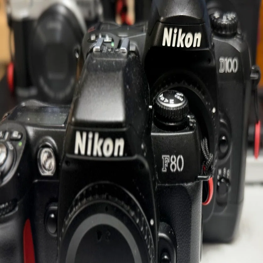 Nikon F80とD100】デジカメ黎明期｜jaguar