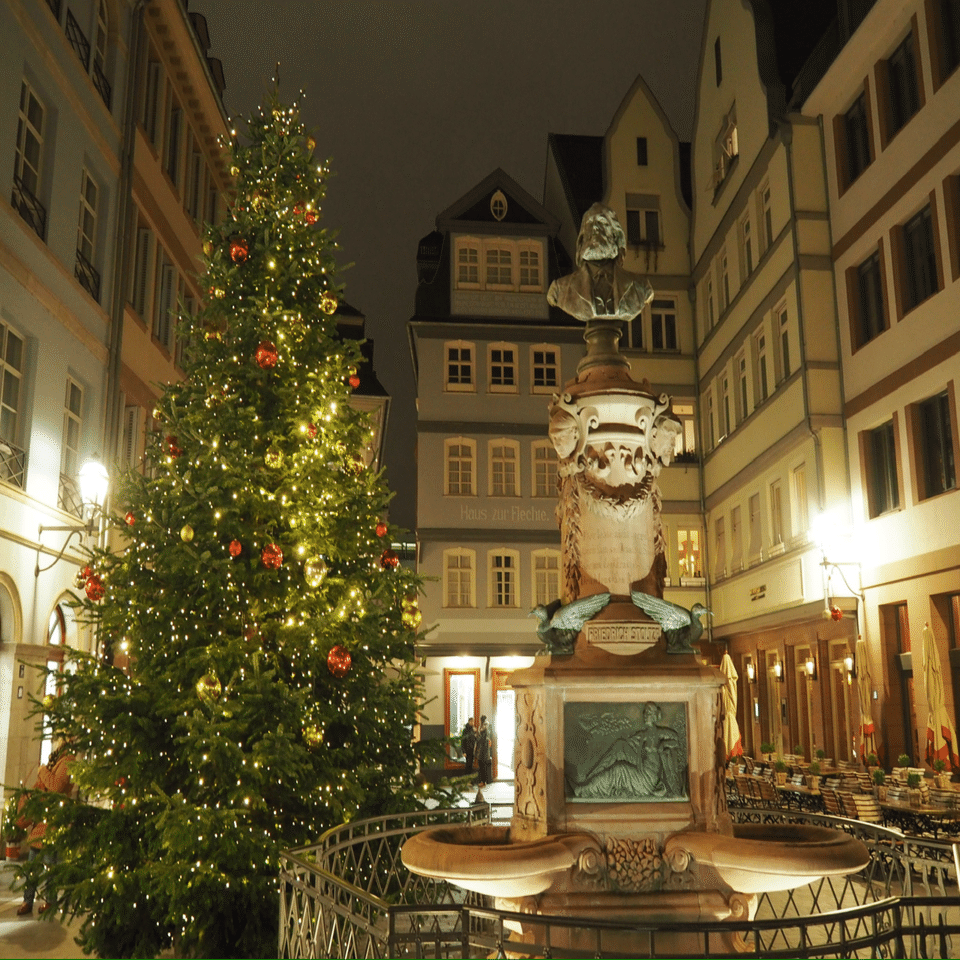 ドイツ旅①フランクフルト・ライプツィヒ｜最古のクリスマスマーケット