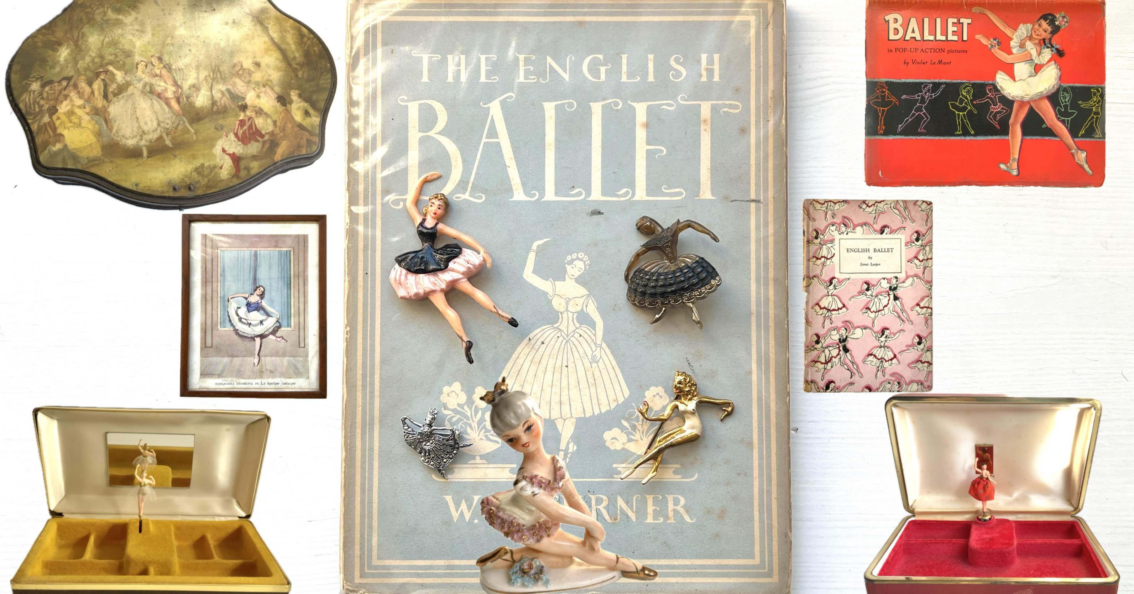 ヴィンテージ】Ballerina Dream〜バレリーナモチーフのヴィンテージ