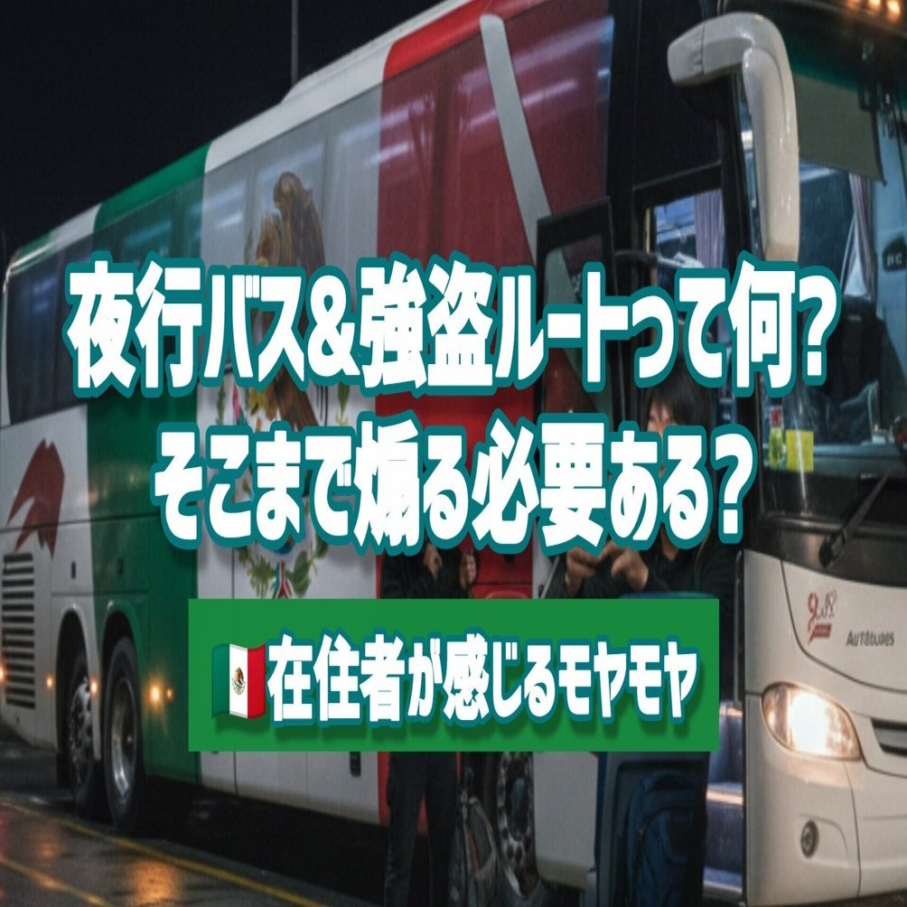 オアハカ⇔サン・クリストバルの夜行バス 在住者として「危険すぎる」論調にモヤモヤしている話｜さる。オアハカの人