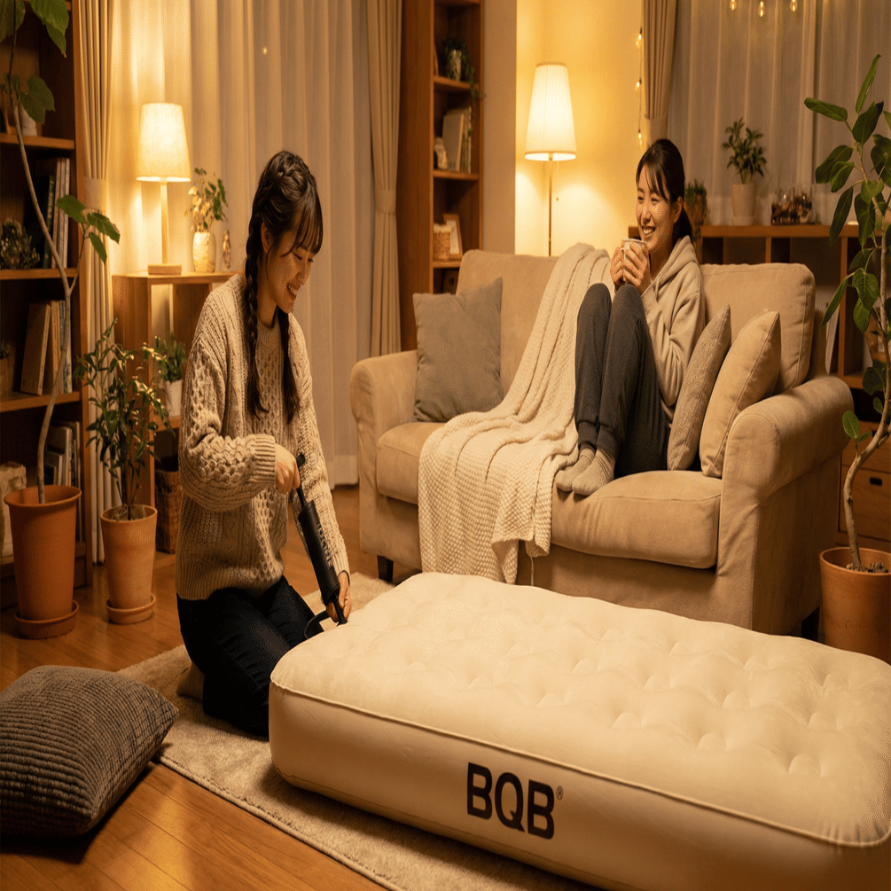 エアーベッド　BQB 泊まってってよ」が言えなかった私。BQBエアーベッドがくれた