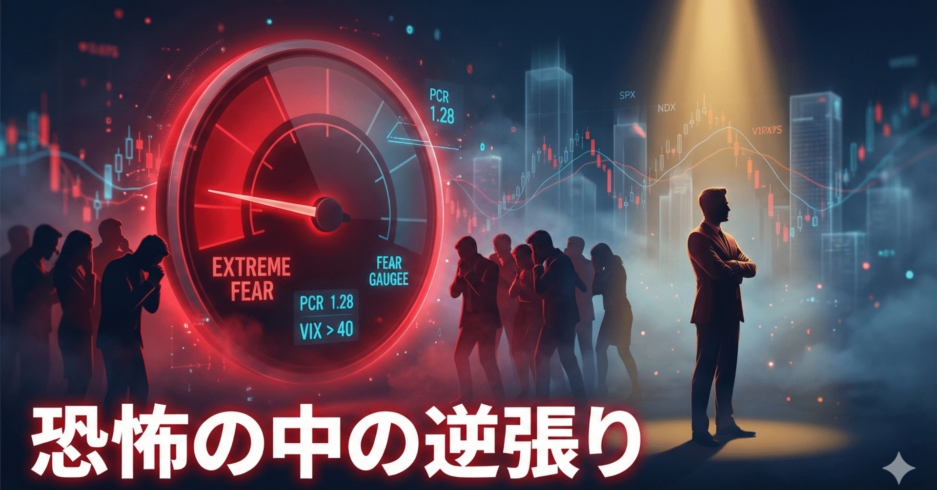 Nasdaq100は25,000ドル台で一進一退。PCR極端値が示す逆張り機会とは｜へそくり投資パパ