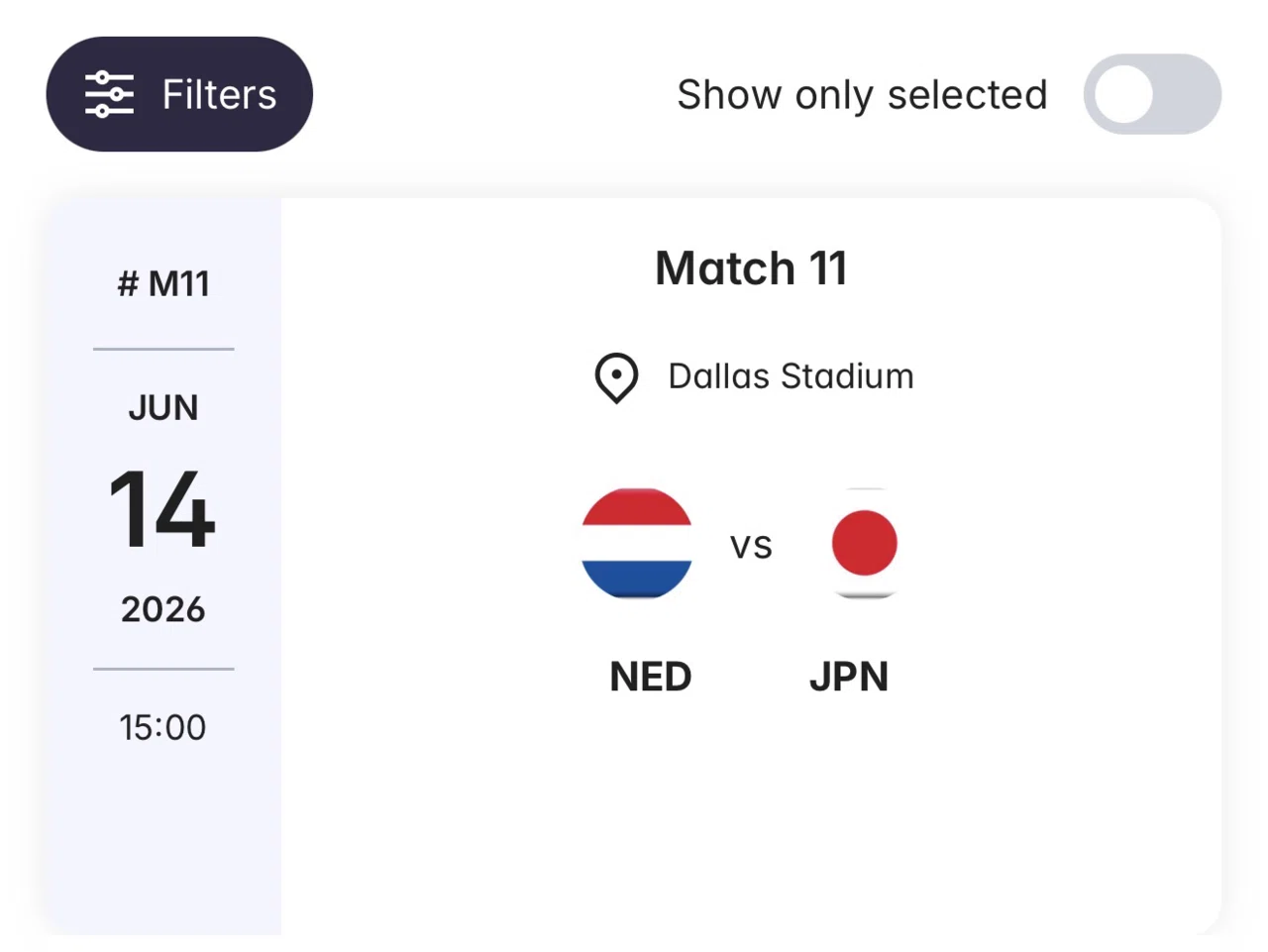 2026 ワールドカップ 観戦費用を考察 〜日本vsオランダ〜｜j_yang