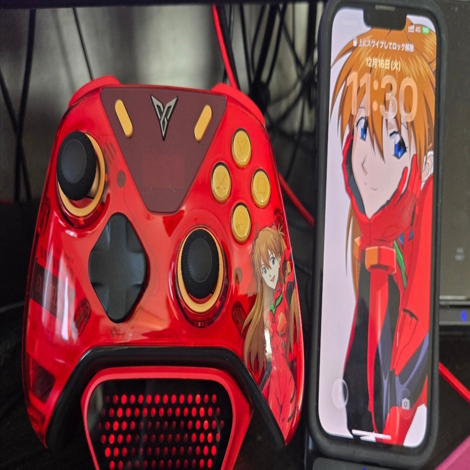 アスカ仕様のゲーミングパッドFLYDIGI APEX5-EVAを買った話｜みけねこ