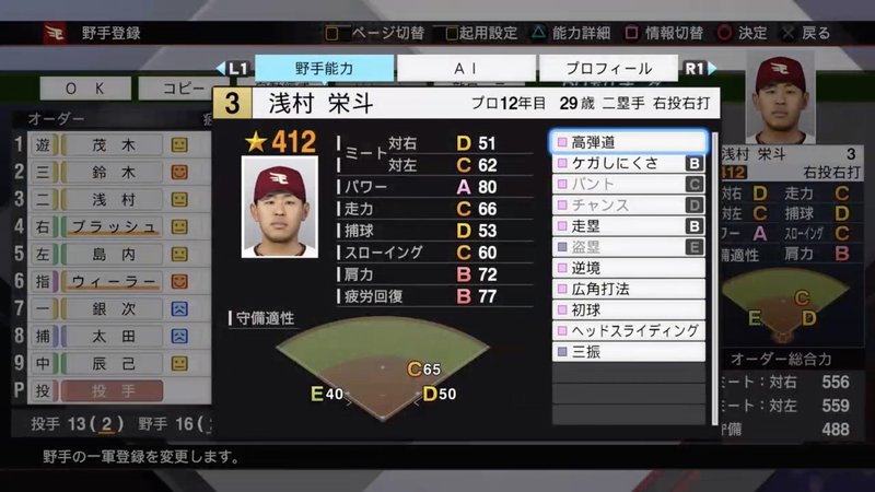 プロスピ ペナント楽天編 開幕1軍 出場登録選手 野手編 楽天小僧 Note プロスピ ペナント楽天編 開幕1軍 出場登録選手 野手編 楽天小僧 Note