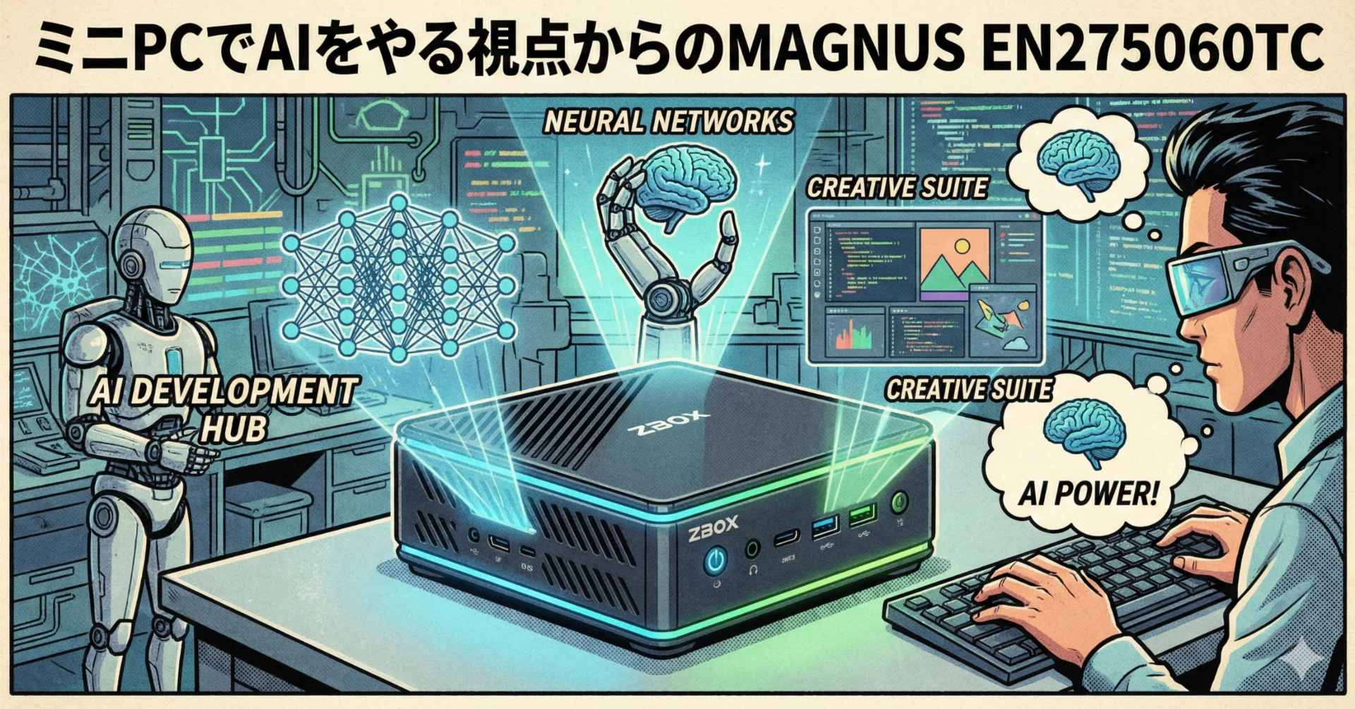 デスクトップ pc zotac ミニpc ミニPCの限界を越えた デスクトップGPU