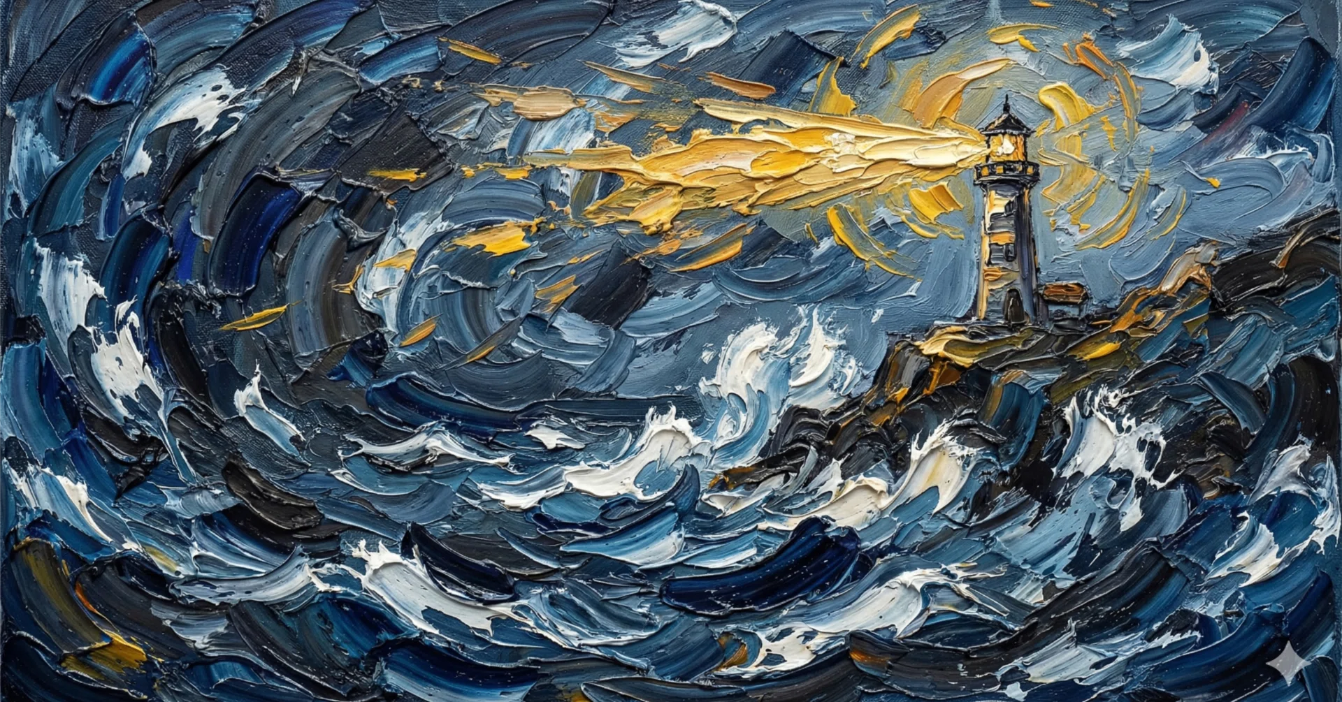 プロンプト配布】AIで描く「油絵・厚塗り（Impasto）」。人生論・哲学