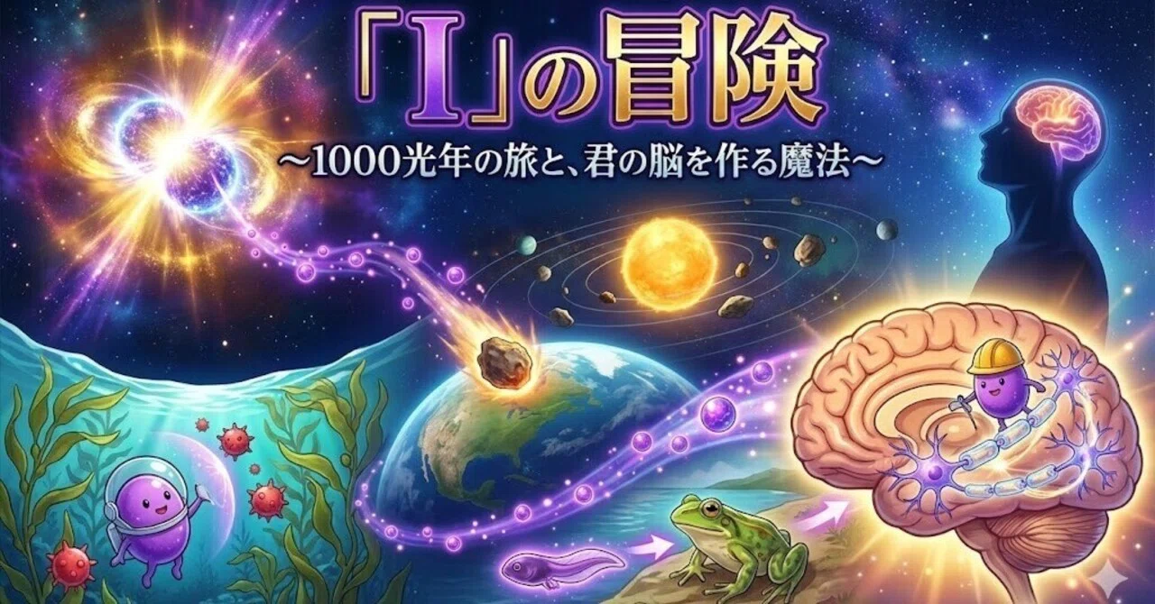 物語：『「I」の冒険 〜1000光年の旅と、君の脳を作る魔法〜』｜心脳迷宮ANNEX
