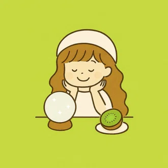 キウイちゃん｜派遣しながらスレッズ占いで月63万達成