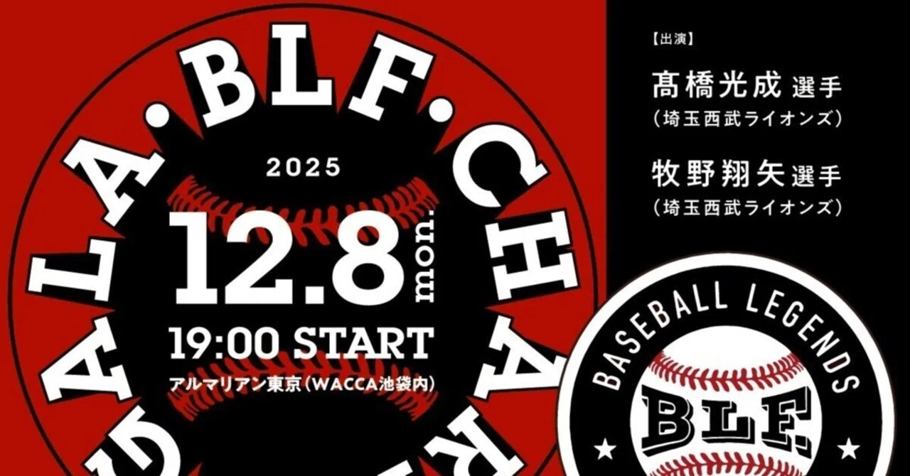 高橋光成選手&牧野翔矢選手 連名直筆サインボールが当たる寄付 