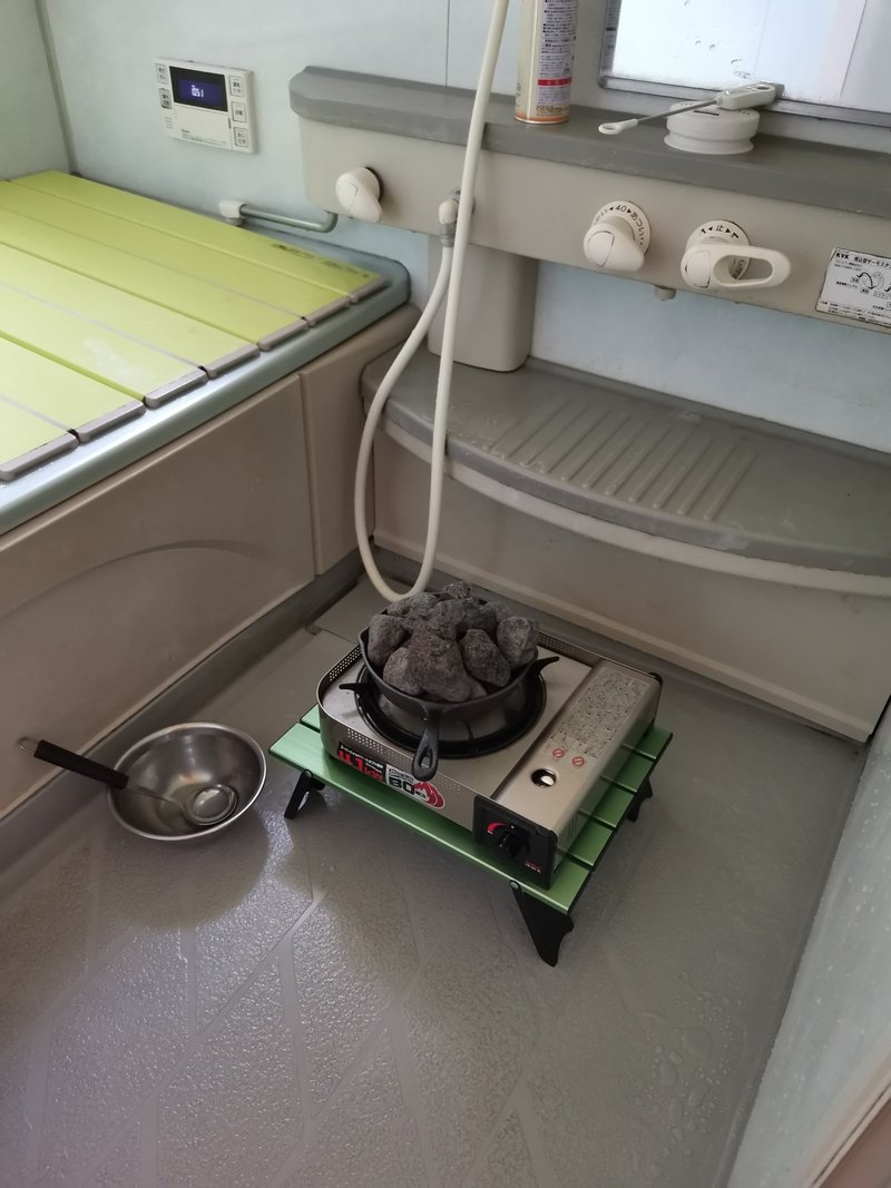 自宅サウナ再び Frisker7 ももちいさお Note