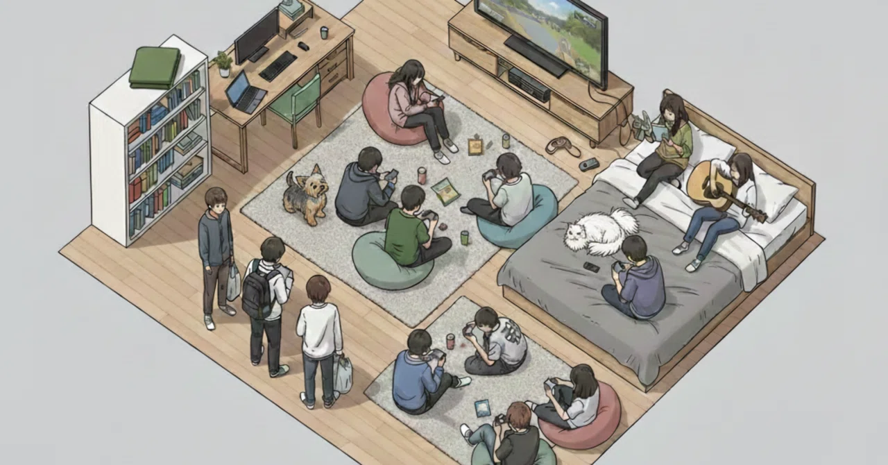 Common Traits of Houses That Become Hangouts｜中年父ちゃんの引き出し