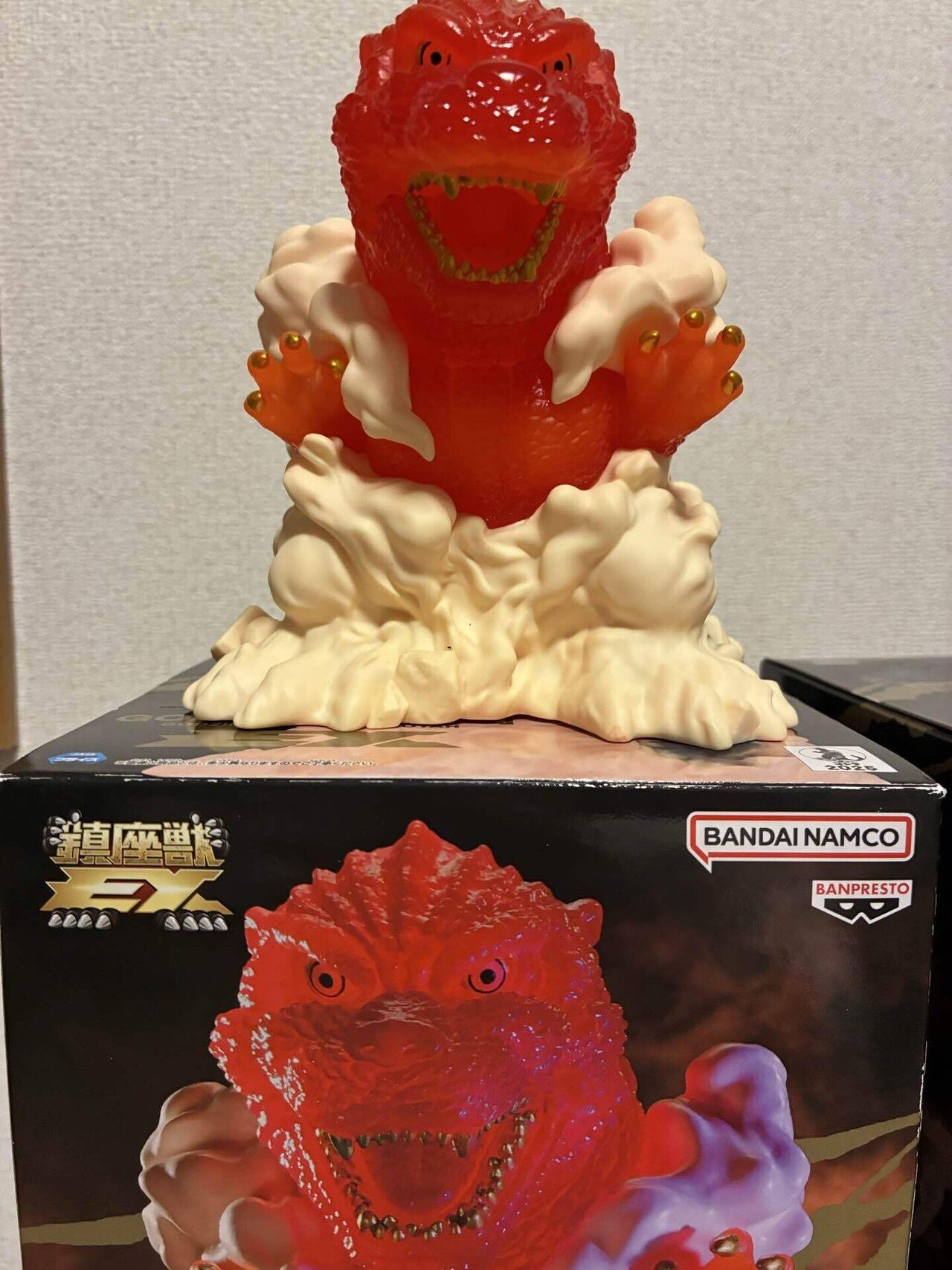 鎮座獣 バーニングゴジラ バーニングゴジラ】東宝怪獣シリーズ 鎮座獣