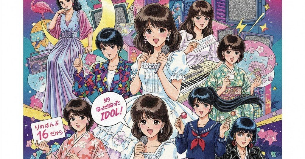 1980年代女性アイドルランキング 1位：松田聖子｜中森明菜｜小泉今日子