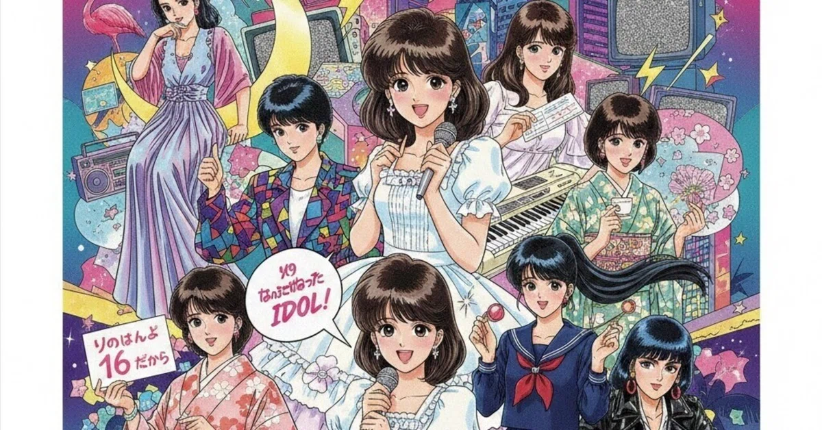 80年代アイドル／松田聖子／中森明菜／小泉今日子／本田美奈子／レコード／美盤 1980年代女性アイドルランキング 1位：松田聖子｜中森明菜｜小泉今日子