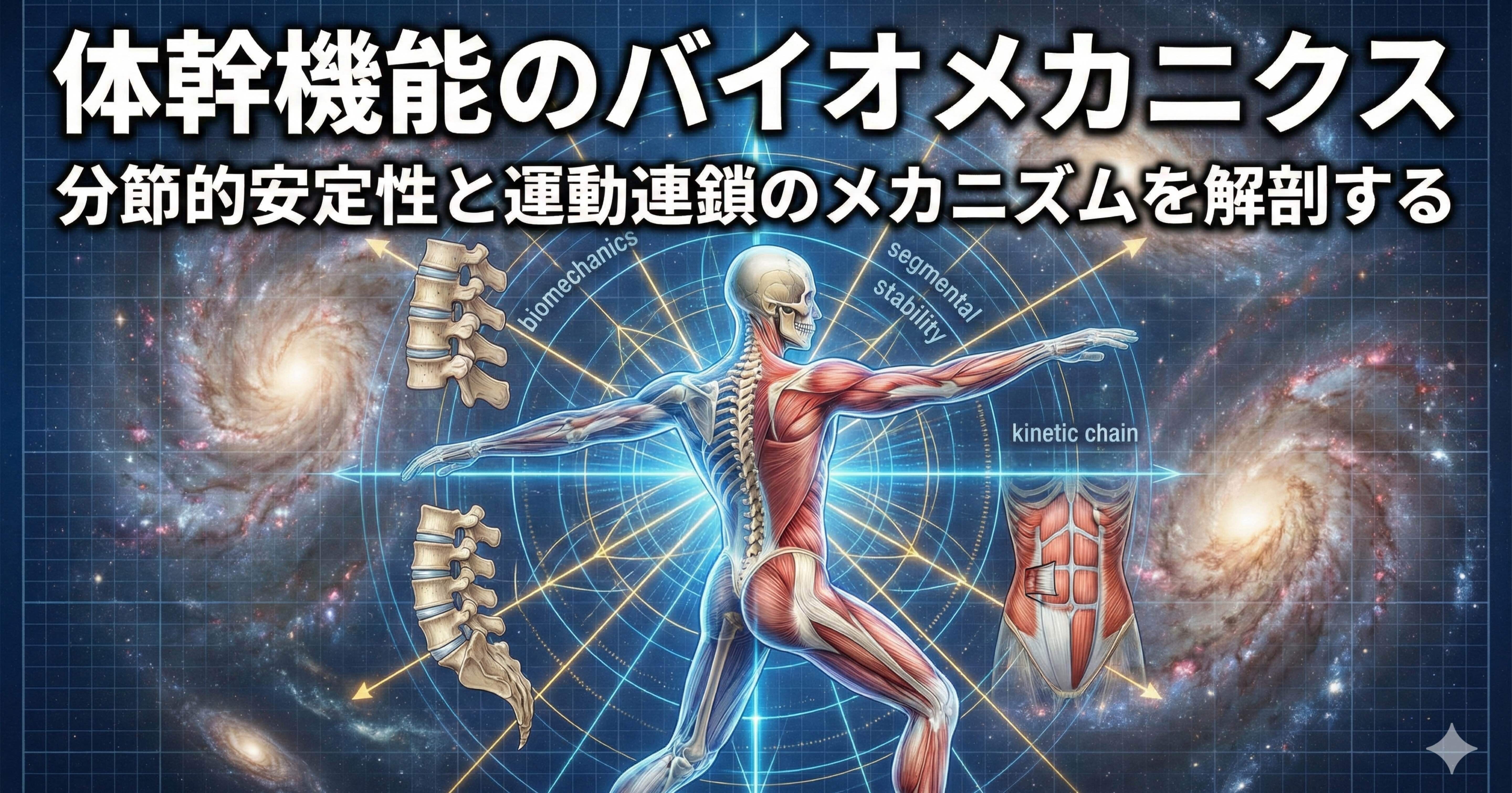 体幹機能のバイオメカニクス：分節的安定性と運動連鎖のメカニズムを