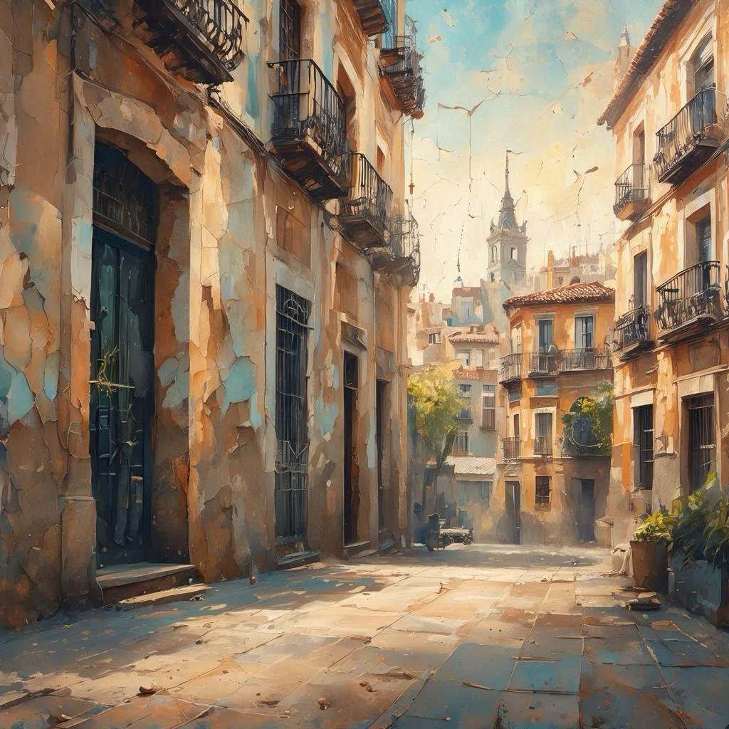 アントニオ・ロペス・ガルシアの絵画にヒントを得たプロンプト 2｜廣田憲司