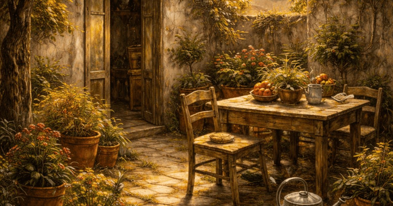 アントニオ・ロペス・ガルシアの絵画にヒントを得たプロンプト 3｜廣田憲司