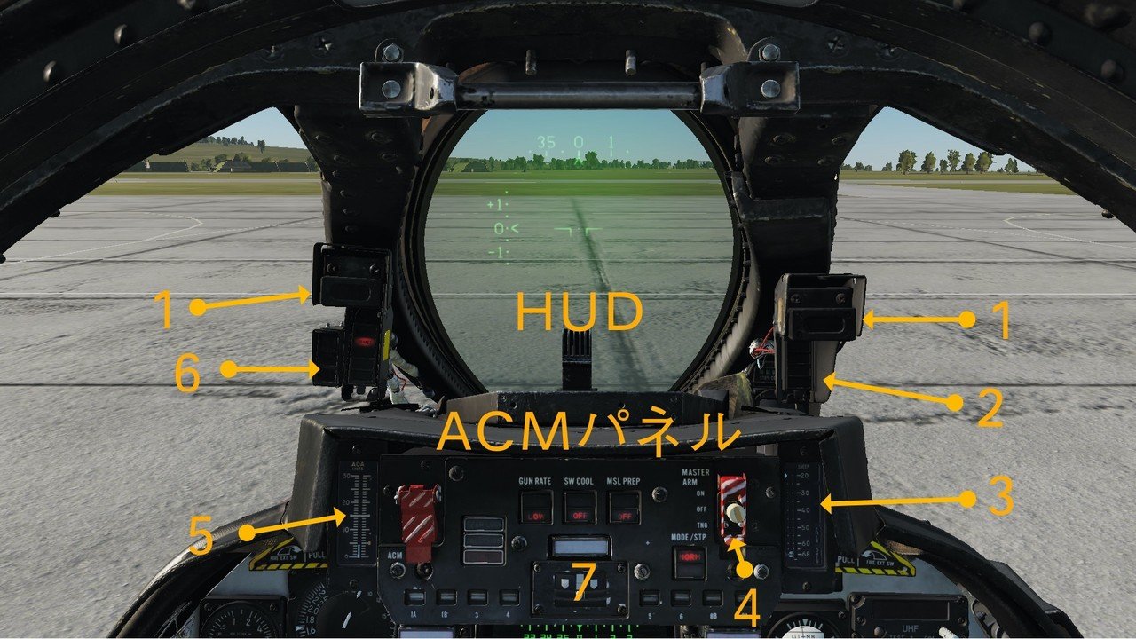 DCS WORLD F-14 TOMCAT コックピットガイド｜sanitas29