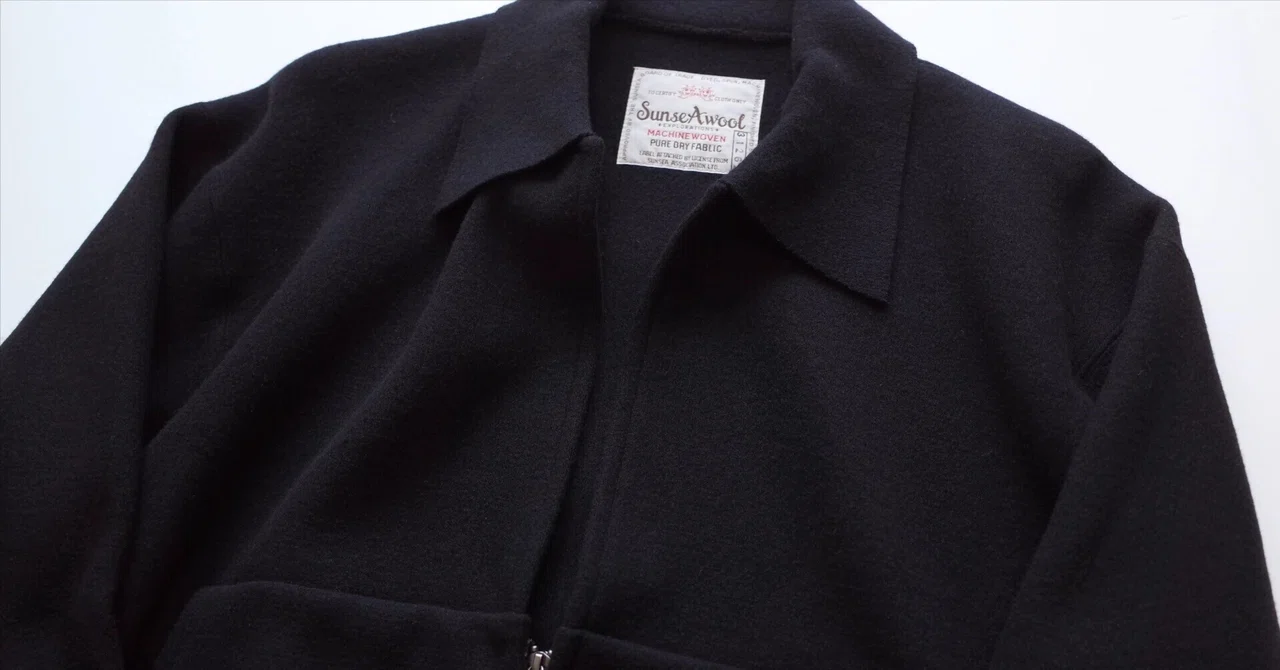 SUNSEA 31th Collection 3106 Half Zip Blouson｜keylimeTokyo