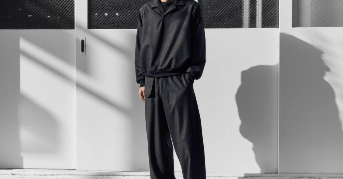 SUNSEA N.M Thickened w/耳 3123 Long Sleeve Polo、3143 Easy Pants