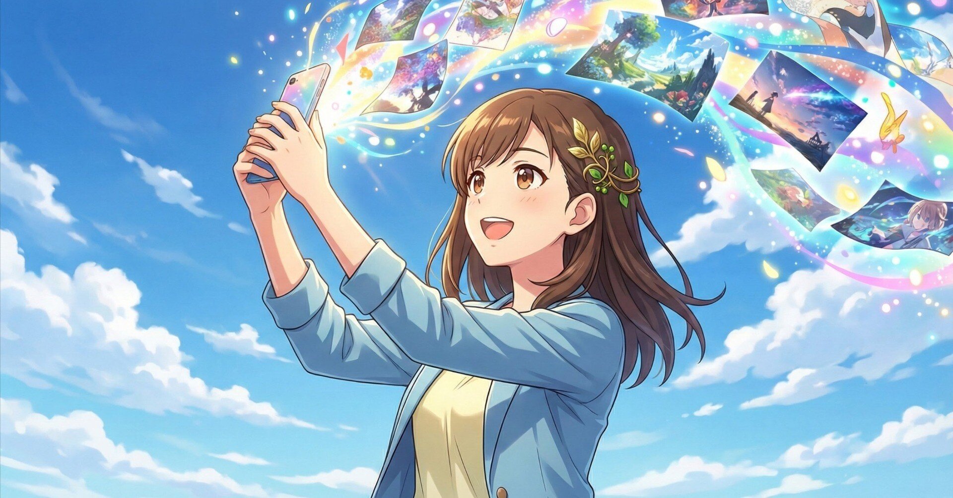 雑談】X、始めました。AIと描く「イラスト無限画廊」の実験ログ｜鈴宮