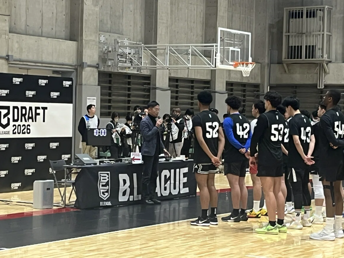 初めてのB.LEAGUE DRAFT 2026 COMBINE が開催が開催されました。｜島田慎二