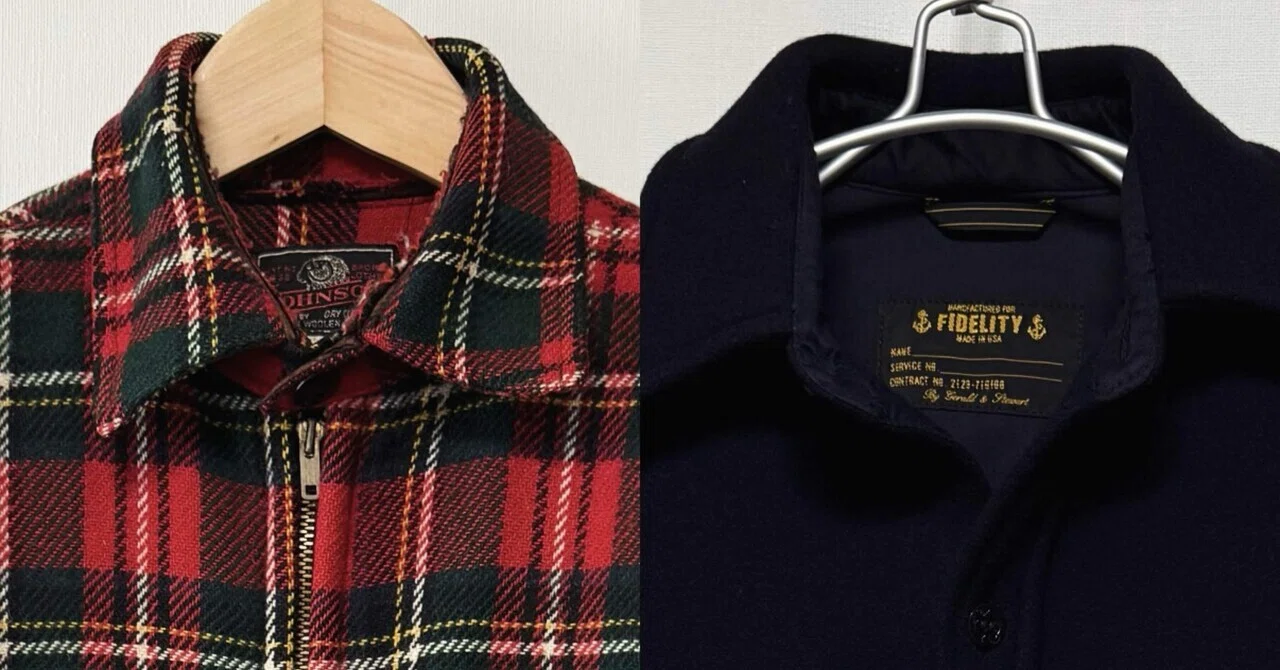 K857 VAN WOOK JACKET ウールジャケット タータンチェック 着こなし色々ウールアウター｜Kakko-Tradclothing