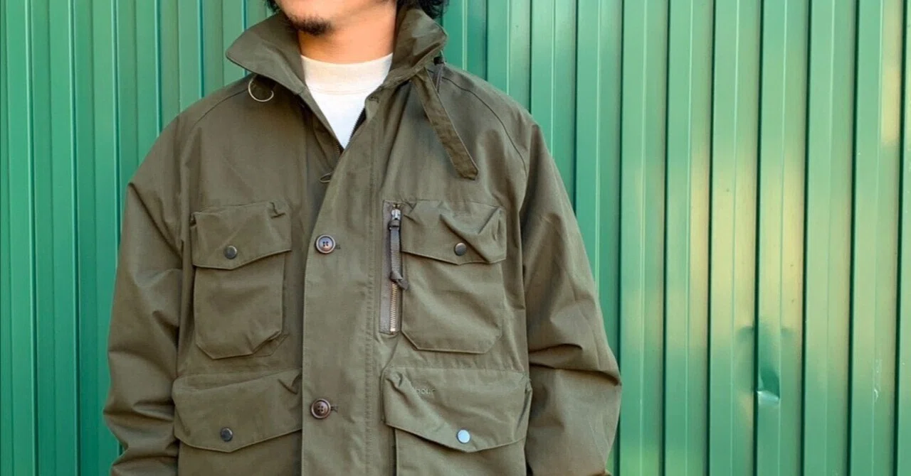 BARBOURのウエストデールウォータープルーフジャケットで