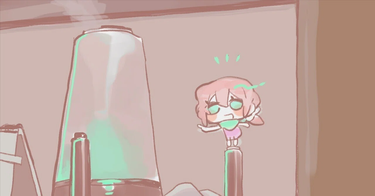 12/18 Diary: Finally took out the humidifier｜待鳥ちあま