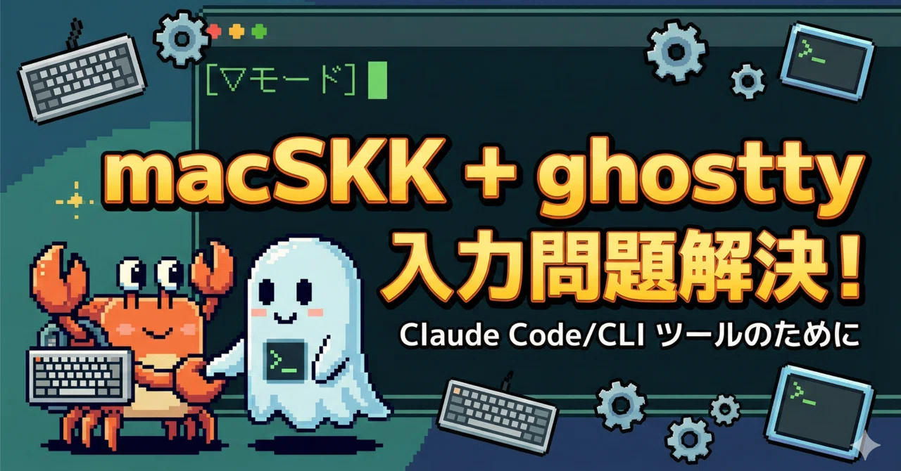 ブログ: macSKK + ghostty で Claude Code/Codex CLI/Cursor CLI/ Gemini CLI の為 ...
